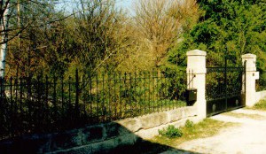 restaurierter Zaun